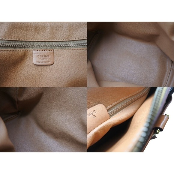 CELINE Macadam Handbag Brown - Picture 10 of 10